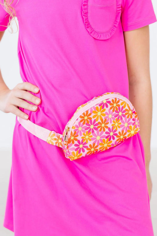 Retro Daisies Belt Bag