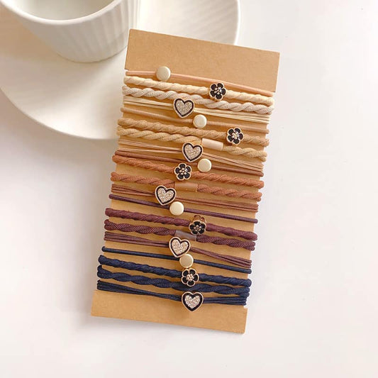 Fashion Hair Tie/Bracelet Set