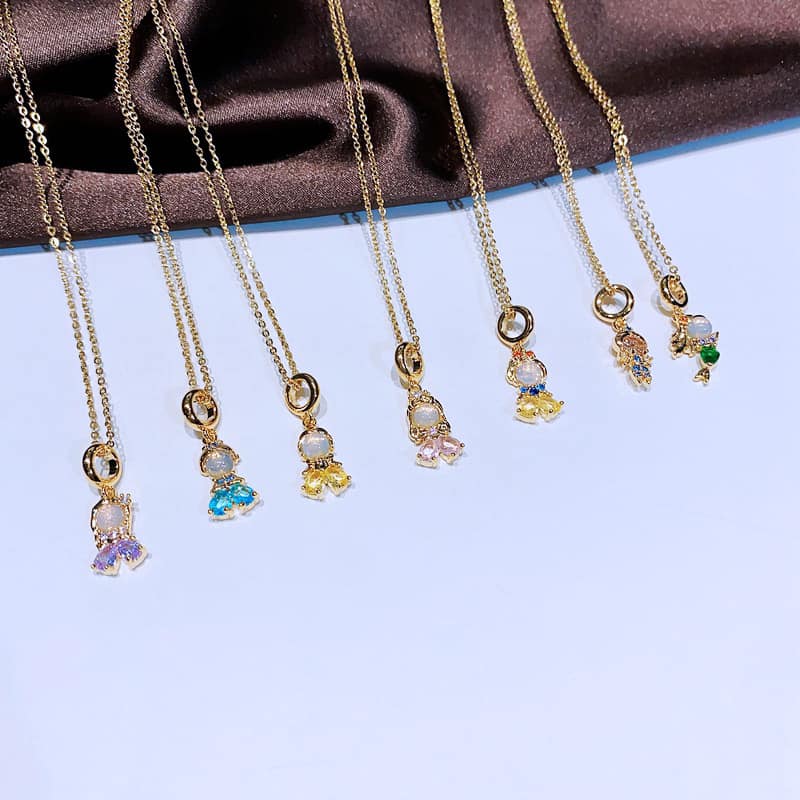 Princess Pendant Necklaces