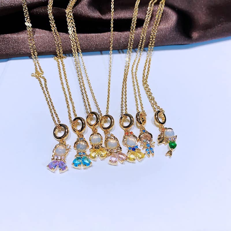 Princess Pendant Necklaces