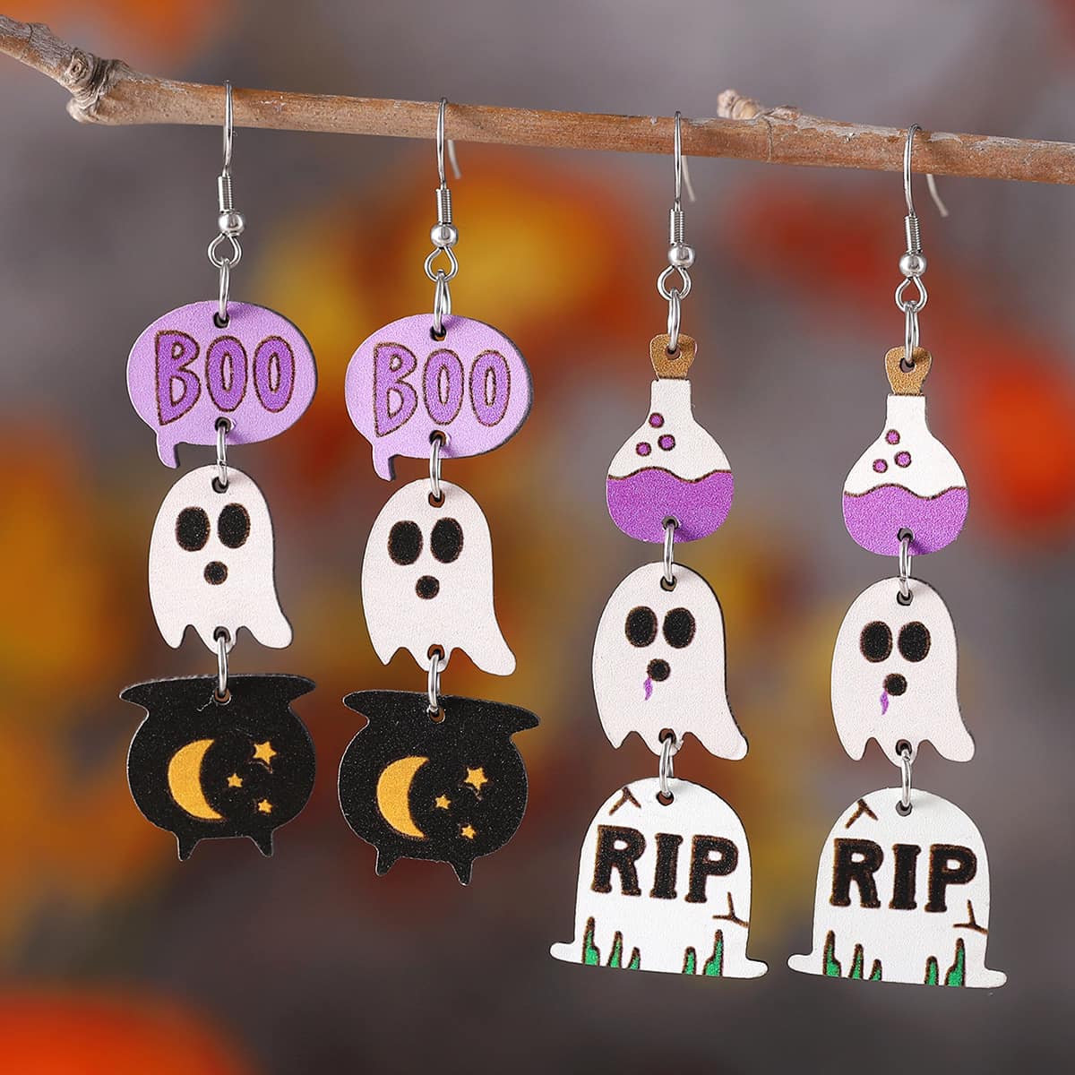 Halloween Ghost Dangles