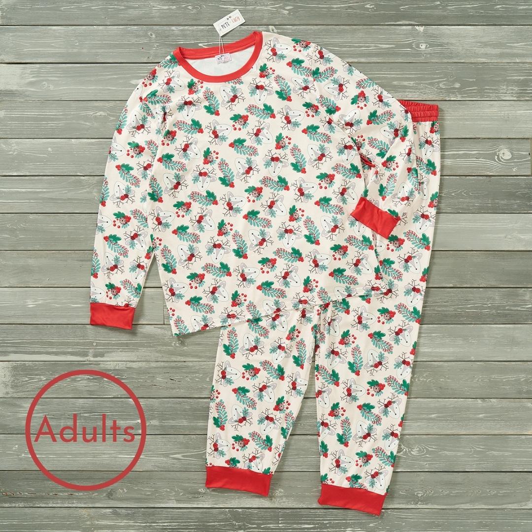 Holly-day Deer Loungewear Set (Adult)