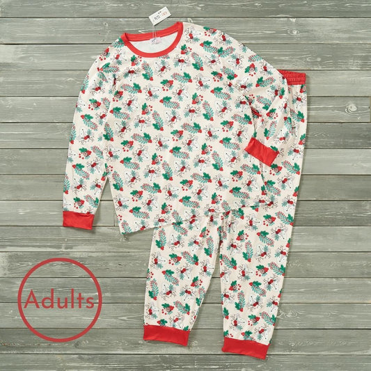 Holly-day Deer Loungewear Set (Adult)