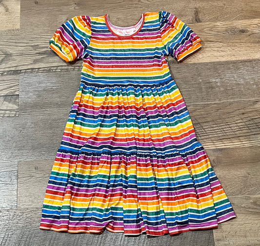 Rainbow Sparkle Tier Dress