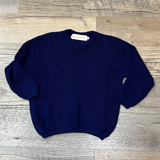 Chunky Knit Sweaters - Uniform Navy