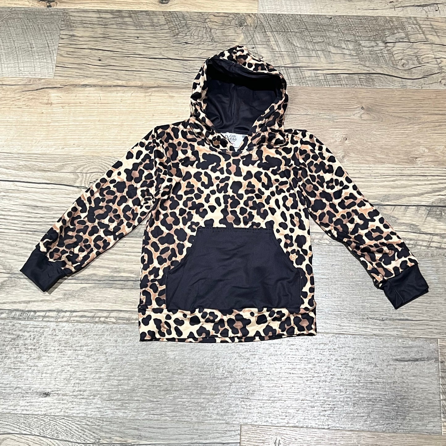 Leopard Print Hoodie & Jogger Set