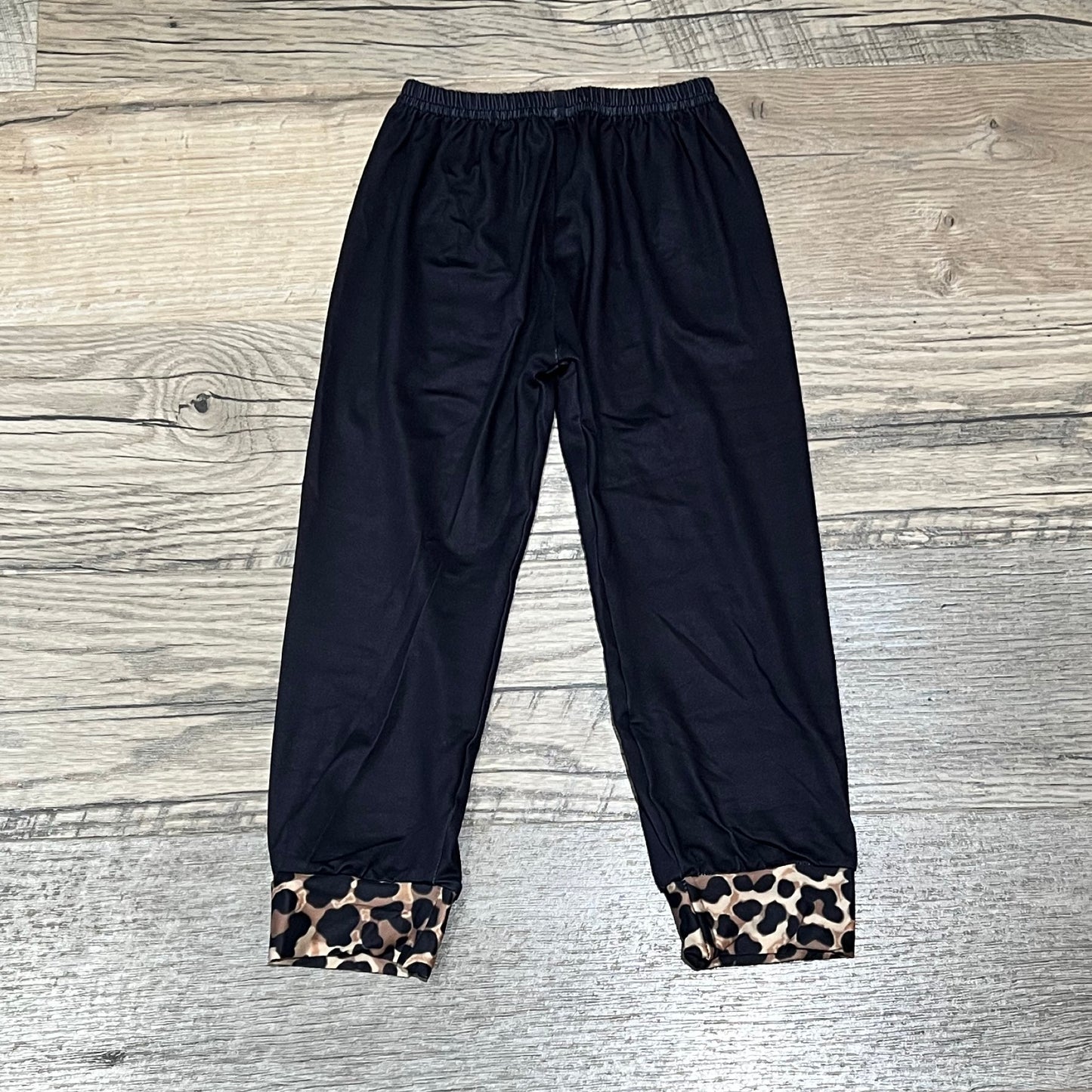 Leopard Print Hoodie & Jogger Set