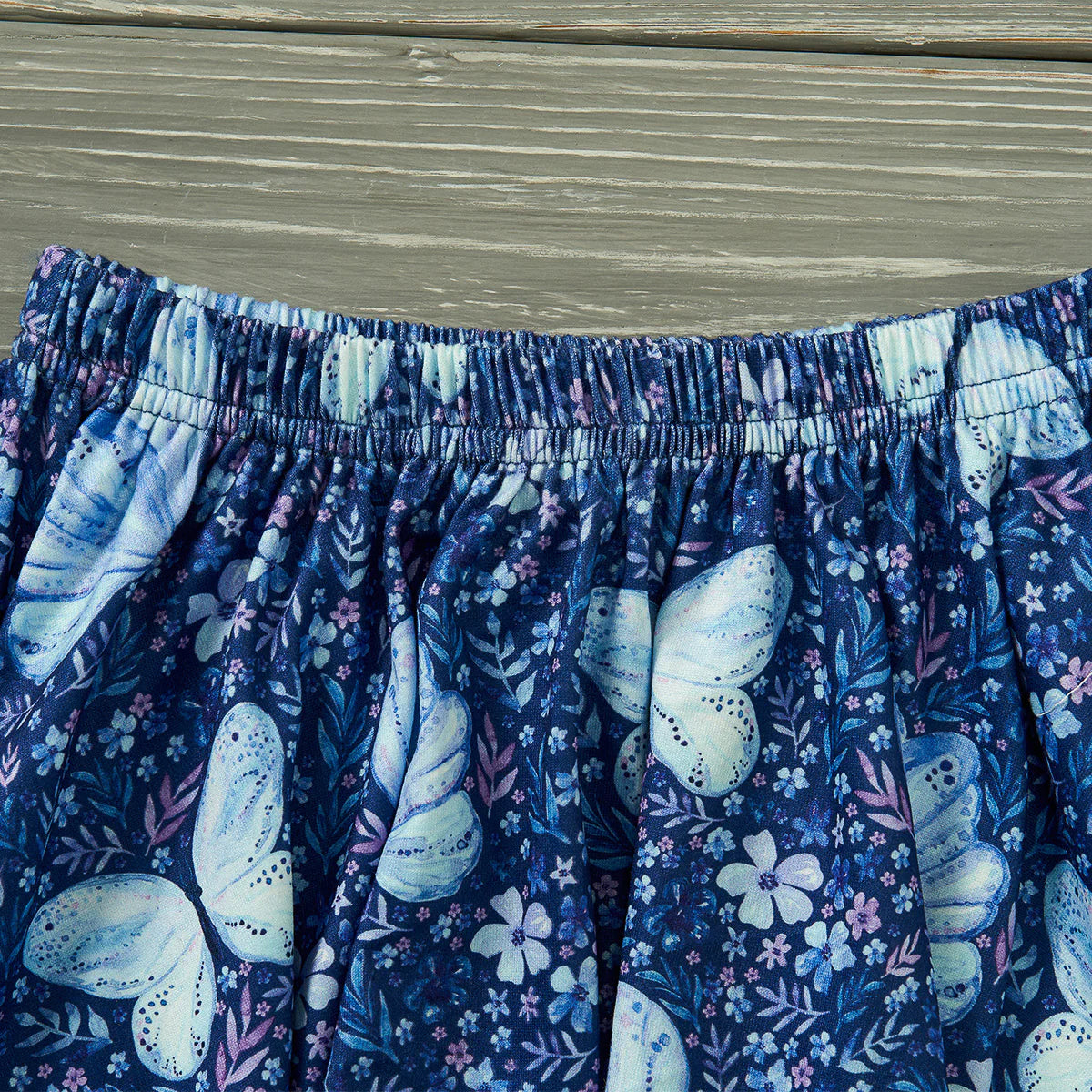 Midnight Butterflies Skirt Set