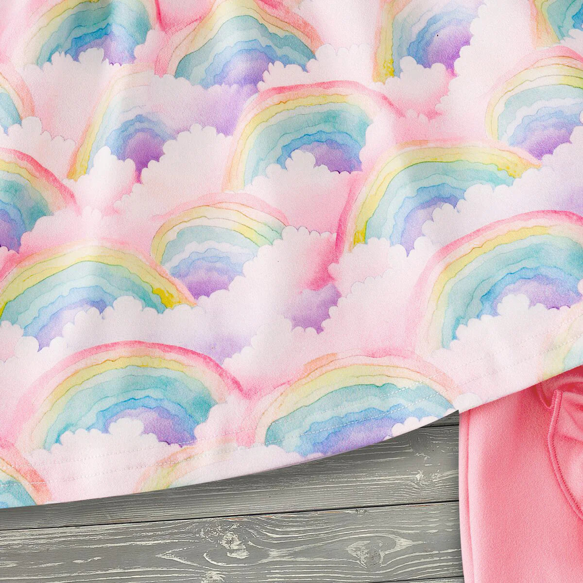 Rainbow Dreamers Two Piece Shorts Set