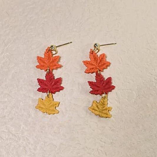 Autumn Leaves Dangle Earrings