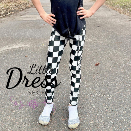 Checkered Leggings (Adult Sizes)