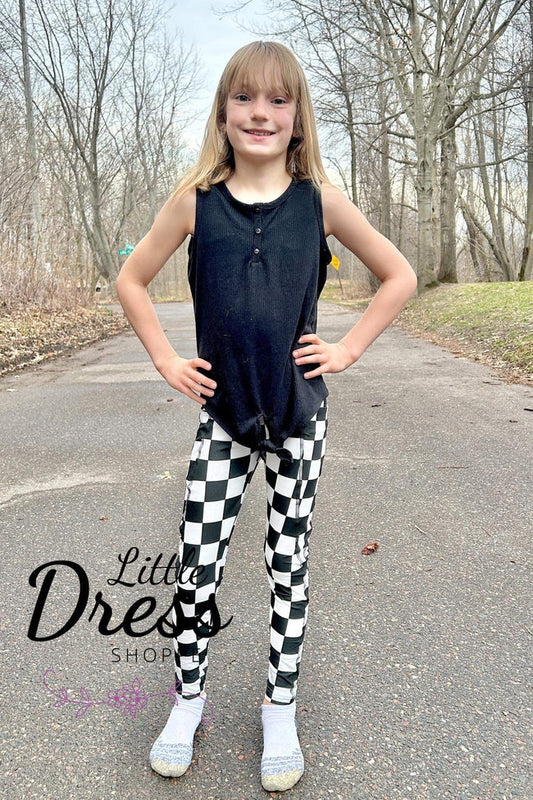 Checkered Leggings (Kids Sizes)