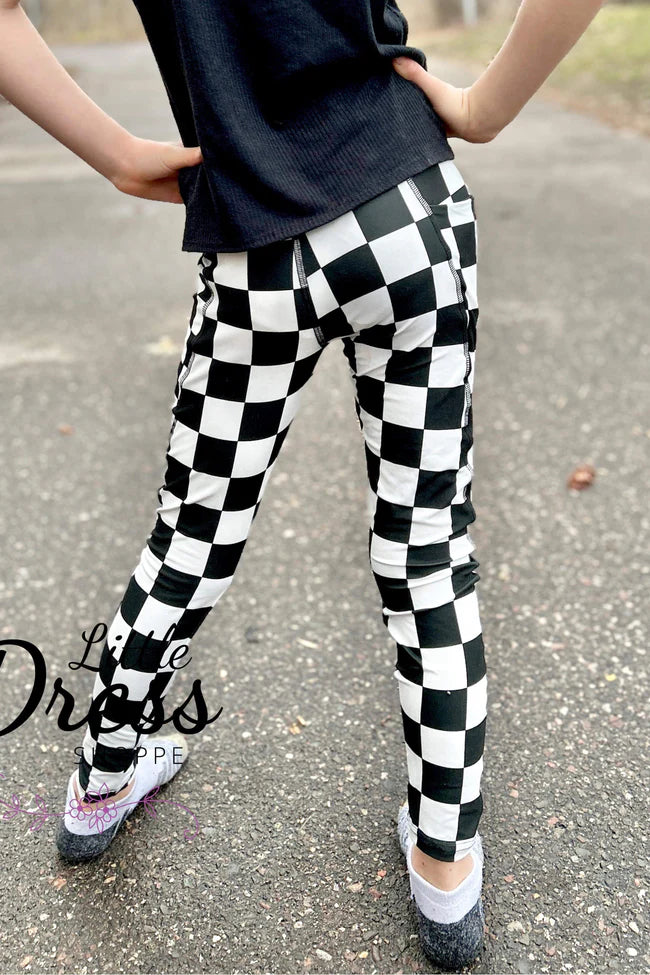 Checkered Leggings (Kids Sizes)