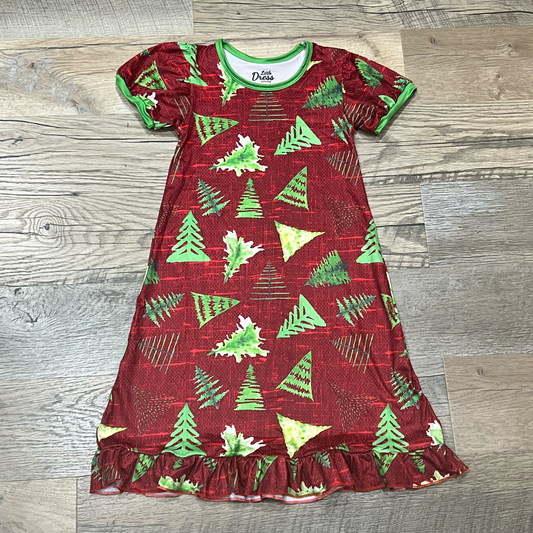 Evergreen Trees Gown